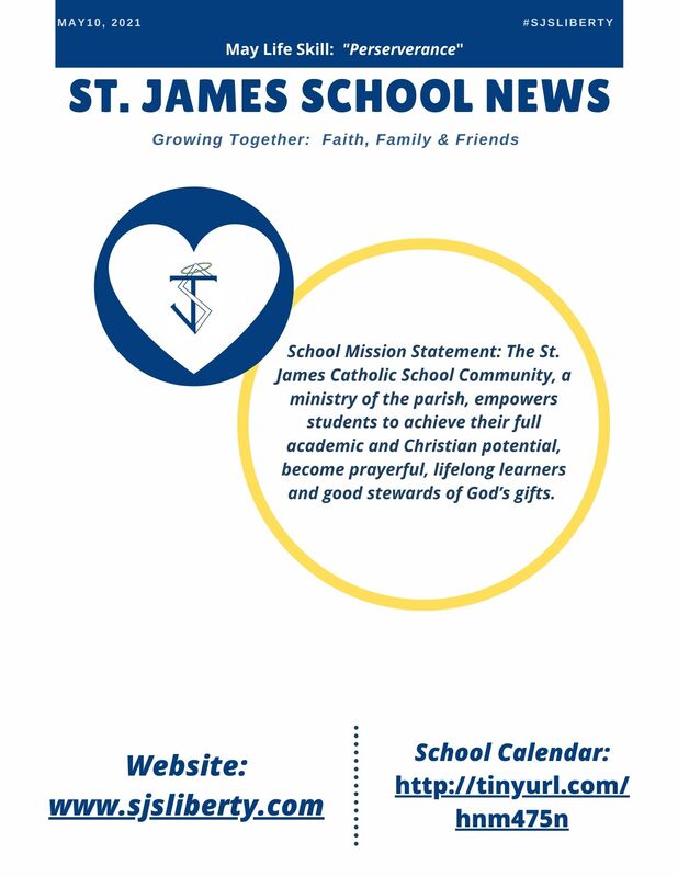 5.10.2021 St. James School News